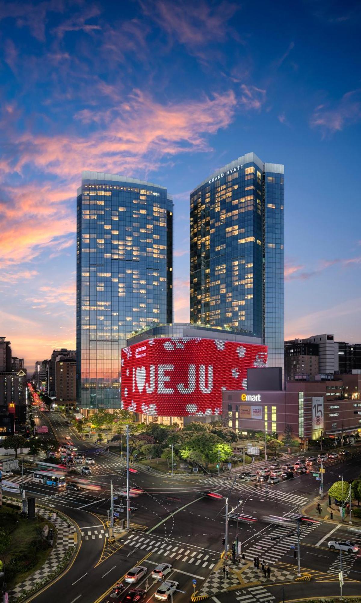 Hotel Grand Hyatt Jeju Exterior foto The hotel in 2016