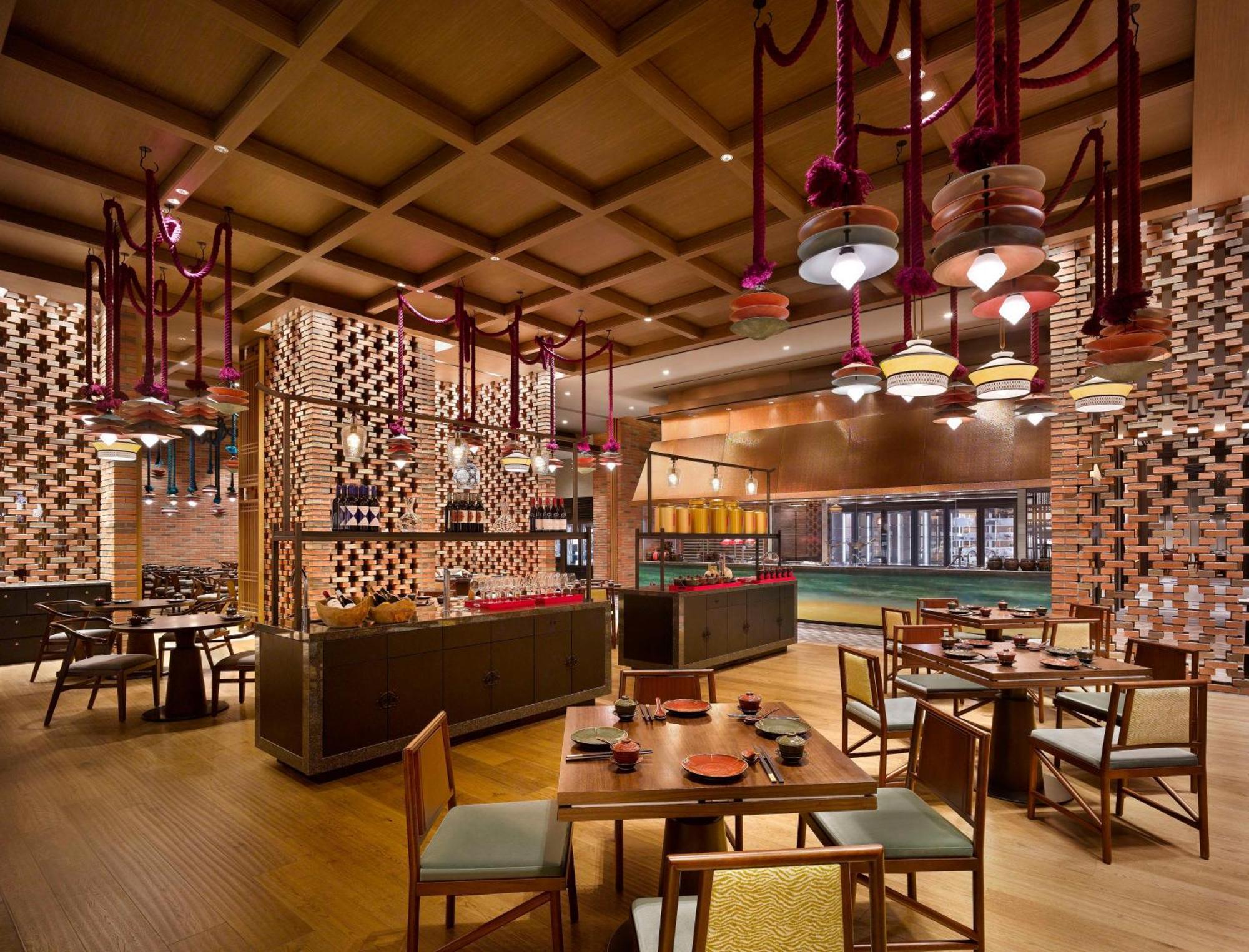 Hotel Grand Hyatt Jeju Exterior foto The restaurant