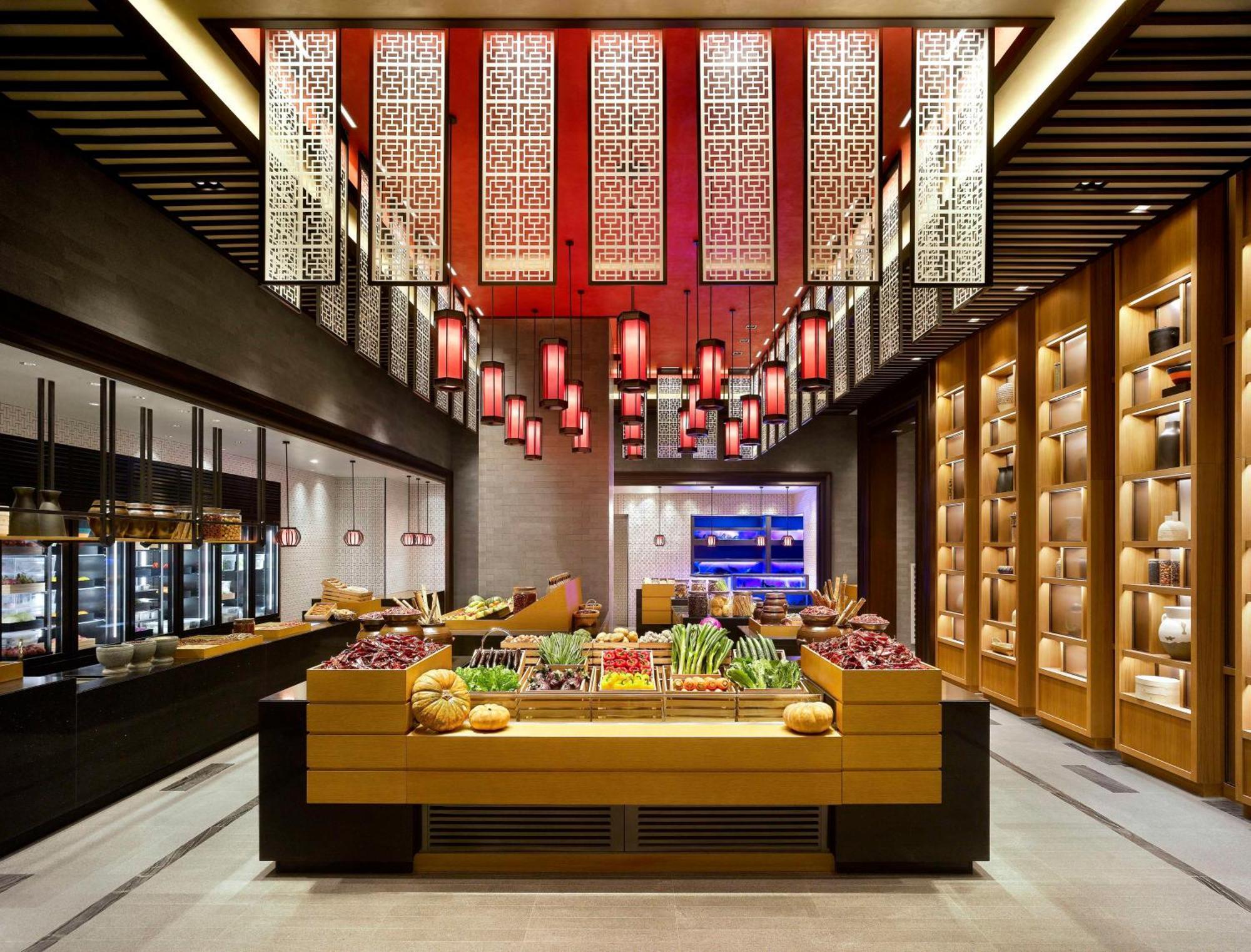 Hotel Grand Hyatt Jeju Exterior foto The buffet at the hotel