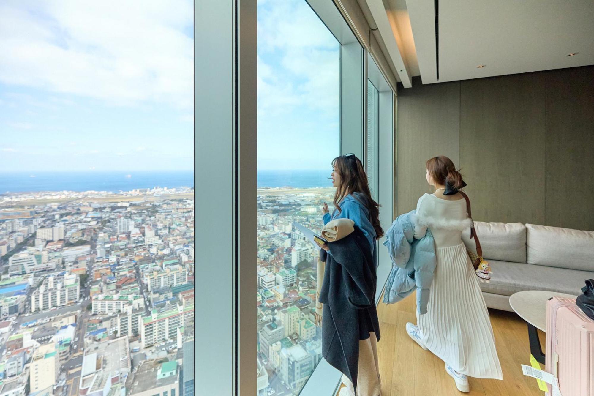 Hotel Grand Hyatt Jeju Exterior foto Sky Suite