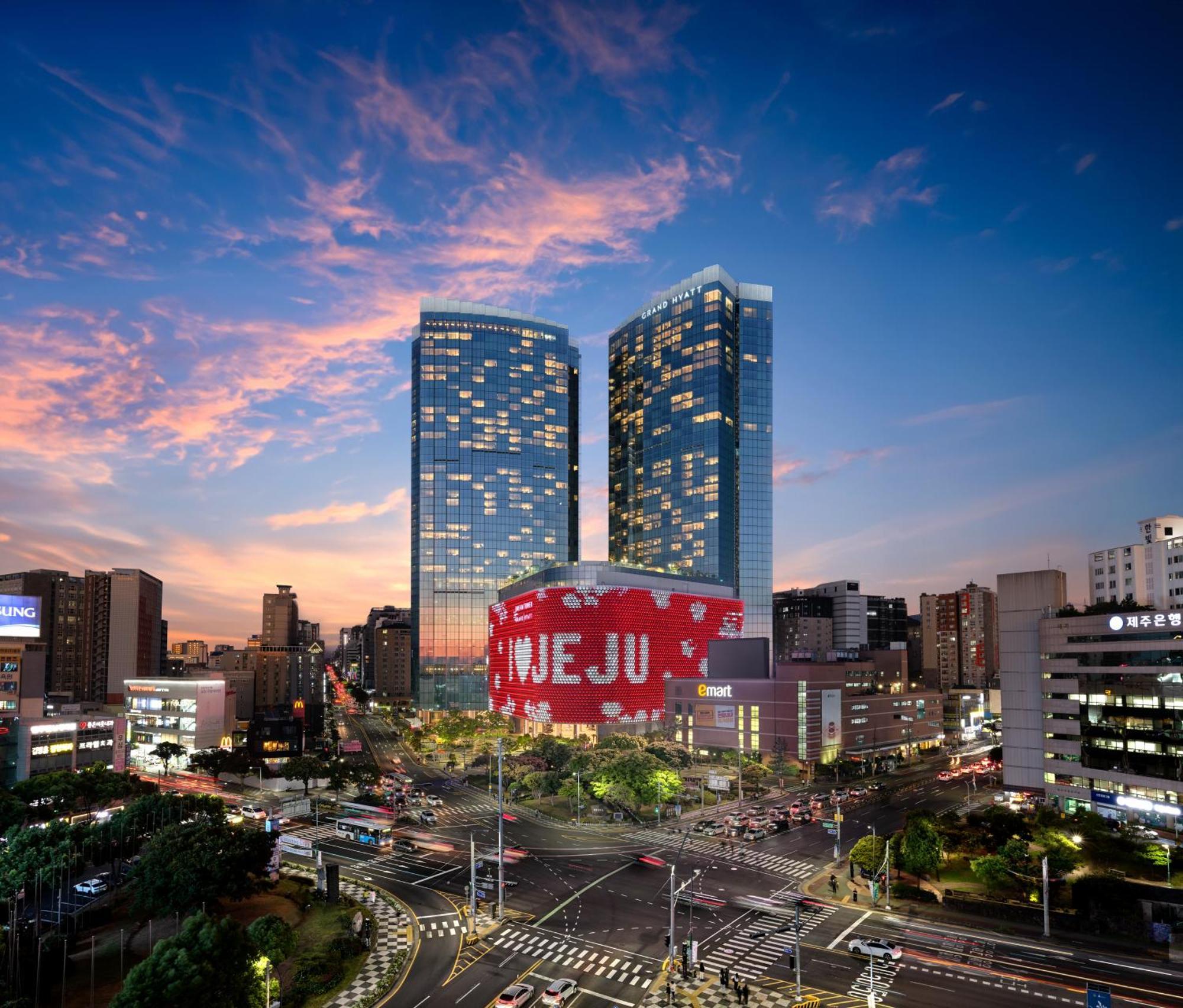 Hotel Grand Hyatt Jeju Exterior foto The View